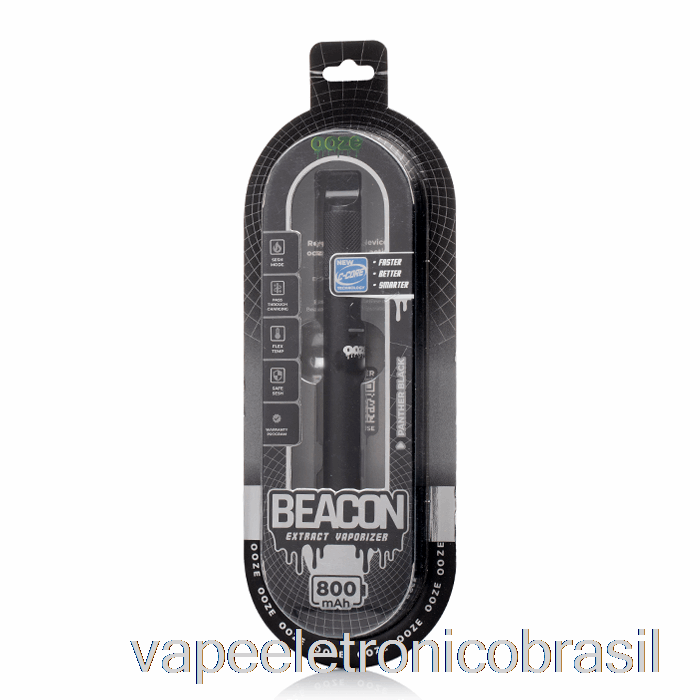 Vape Recarregável Ooze Beacon Extract Vaporizador Panther Black
